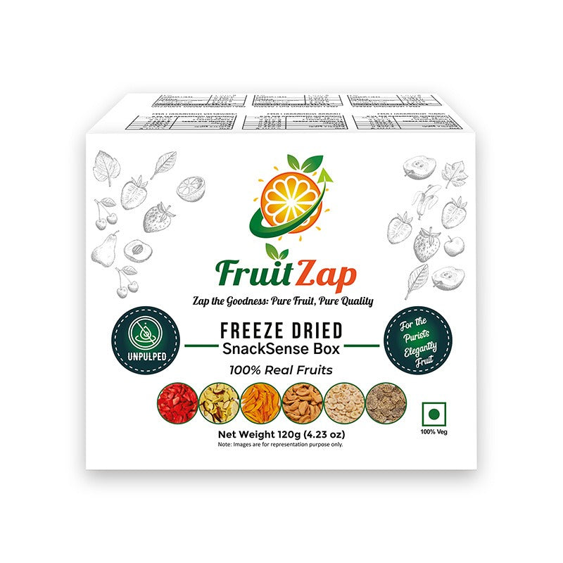 Assorted Discovery Box – 12 Mini Packs (10g Each) of Premium Freeze-Dried Fruits