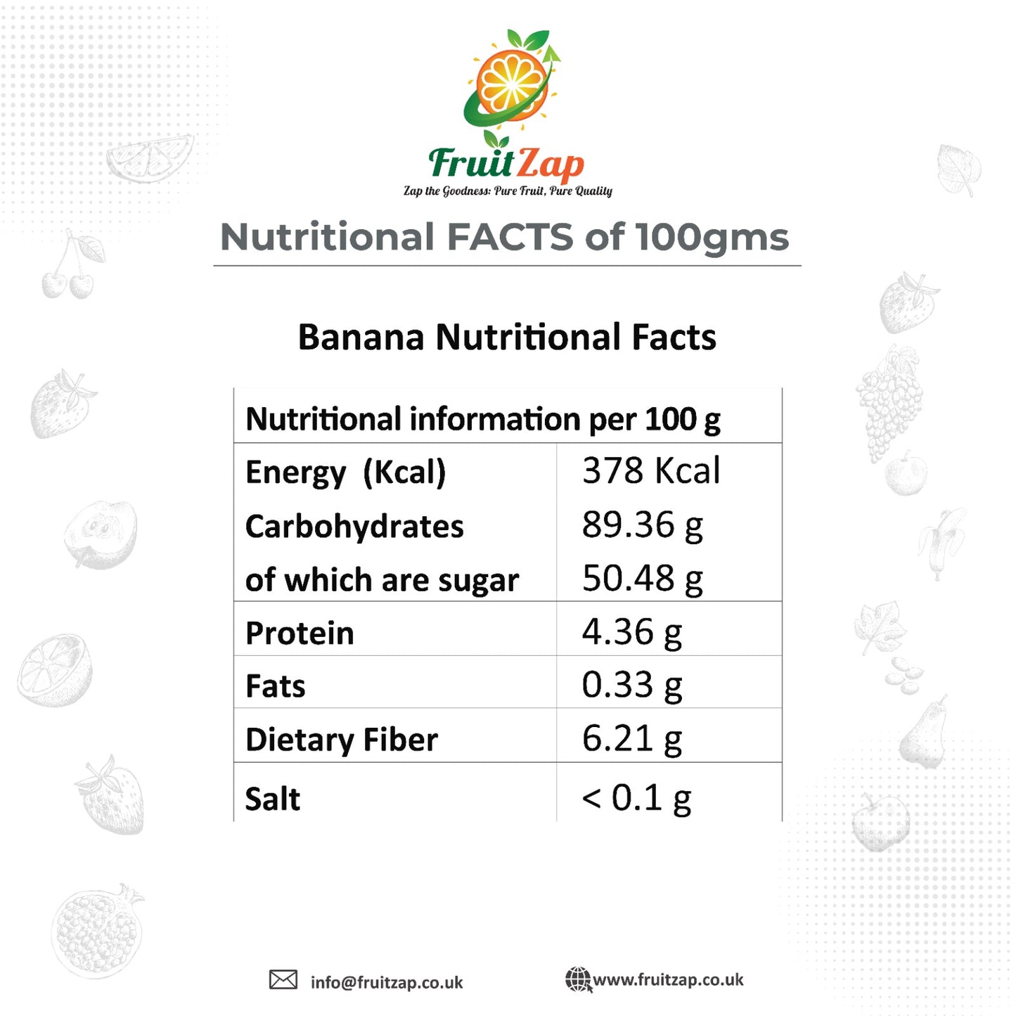 Freeze Dried Banana chips or Slices