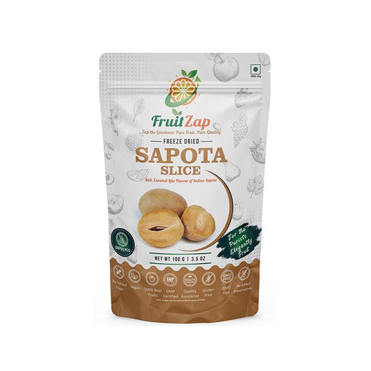 Freeze Dried Sapota(Indian Chikoo) Slices